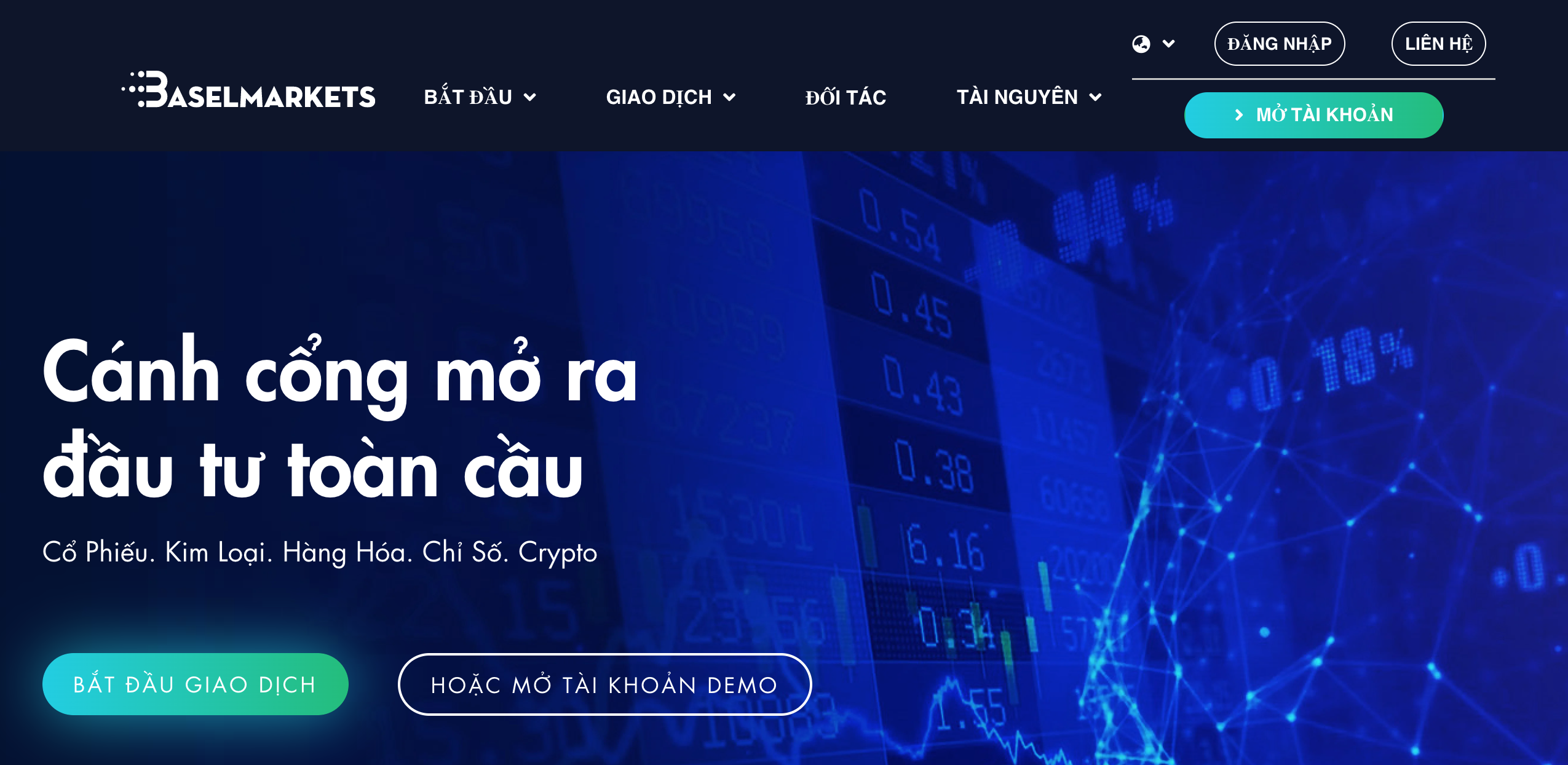 Basel Market: Sàn giao dịch Forex uy tín