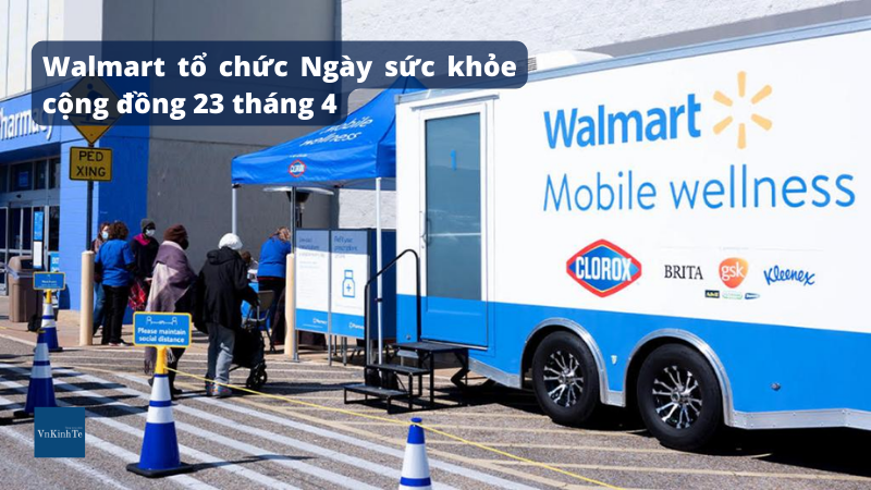 Walmart tổ chức Ngày sức khỏe cộng đồng 23 tháng 4