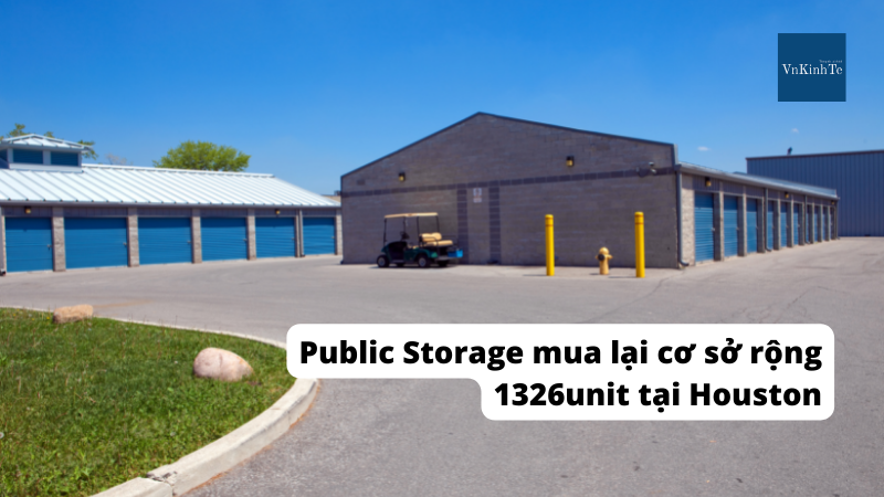 Public Storage mua lại cơ sở rộng 1326 đơn vị tại Houston